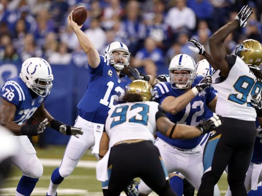 Luck went 8-0 against the AFC South this season, but how impressive is that really?
